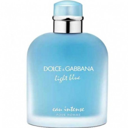 عطر ادکلن دولچه گابانا لایت بلو او اینتنس پور هوم جعبه باز | Dolce Gabbana Light Blue Eau Intense Pour Homme Open Box